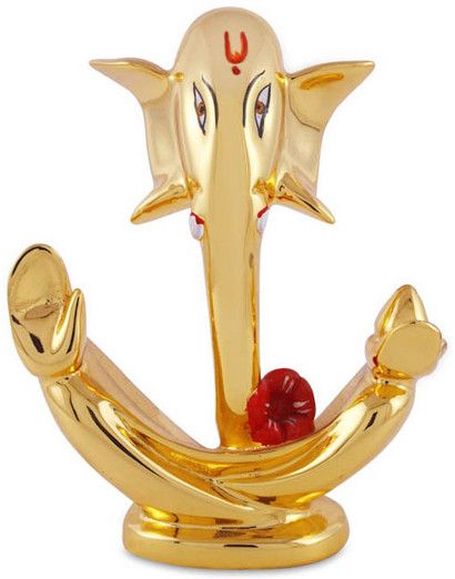53% OFF on IndiaBuye Flower Ganesh Idol Showpiece - 14 cm 53% OFF on IndiaBuye Flower Ganesh Idol Showpiece - 14 cm