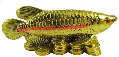 61% OFF on Anjalika Feng Shui Arowana on Bed of Wealth Colorful Showpiece - 6 cm 61% OFF on Anjalika Feng Shui Arowana on Bed of Wealth Colorful Showpiece - 6 cm