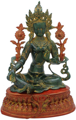 StatueStudio Tara Black On Base Showpiece - 45.72 cm StatueStudio Tara Black On Base Showpiece - 45.72 cm