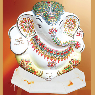 Diviniti Lord Ganesha Showpiece - 15.3 cm Diviniti Lord Ganesha Showpiece - 15.3 cm