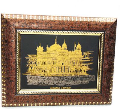 50% OFF on eSoft 22ct Gold Plating Golden Temple Frame Showpiece - 20 cm 50% OFF on eSoft 22ct Gold Plating Golden Temple Frame Showpiece - 20 cm