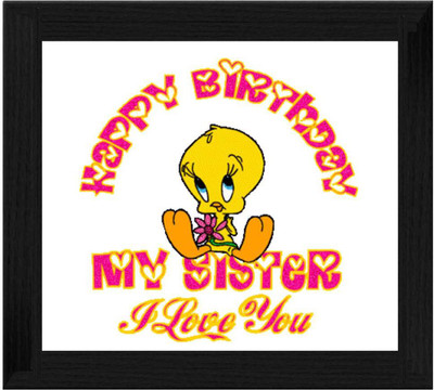 44% OFF on Ellicon B532 Happy Birthday Sister Showpiece - 19.5 cm 44% OFF on Ellicon B532 Happy Birthday Sister Showpiece - 19.5 cm