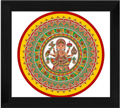 44% OFF on Ellicon B19 Ganesh Painting Frame Showpiece - 19.5 cm