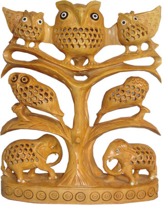25% OFF on Haveli Arts Wooden Owl Showpiece - 25.4 cm 25% OFF on Haveli Arts Wooden Owl Showpiece - 25.4 cm