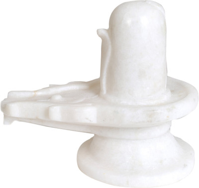 20% OFF on Exotic India White Shiva Linga Showpiece - 17.78 cm 20% OFF on Exotic India White Shiva Linga Showpiece - 17.78 cm