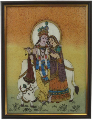 50% OFF on Home India Divine Lovers Radha Krishna Gemstone Painting -138 Showpiece - 30.48 cm 50% OFF on Home India Divine Lovers Radha Krishna Gemstone Painting -138 Showpiece - 30.48 cm