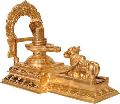 20% OFF on Exotic India Shiva Linga With Nandi Showpiece - 22 cm 20% OFF on Exotic India Shiva Linga With Nandi Showpiece - 22 cm