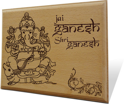 41% OFF on Tiedribbons Jai Ganesh Engraved Plaque Showpiece - 20 cm 41% OFF on Tiedribbons Jai Ganesh Engraved Plaque Showpiece - 20 cm
