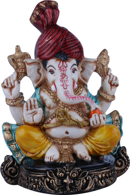 20% OFF on The Nodding Head Pagdi Ganesh (Yellow) Showpiece - 12 cm 20% OFF on The Nodding Head Pagdi Ganesh (Yellow) Showpiece - 12 cm