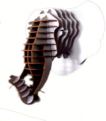 37% OFF on Panache Animal Head AH001-White2 Showpiece - 80 cm