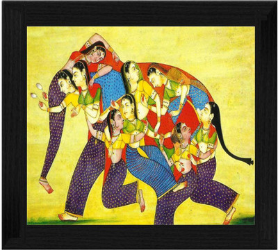 44% OFF on Ellicon B66 Elephant Painting Showpiece - 19.5 cm 44% OFF on Ellicon B66 Elephant Painting Showpiece - 19.5 cm