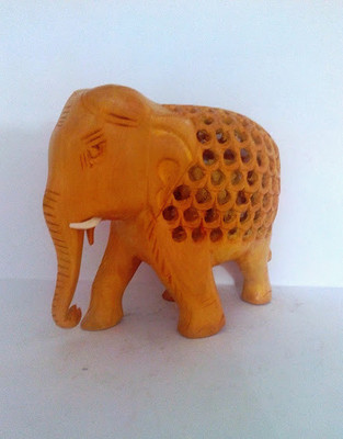 55% OFF on Art-N-Crafts Beautifully Hand carved , Undercut Wooden Elephant Showpiece - 10 cm 55% OFF on Art-N-Crafts Beautifully Hand carved , Undercut Wooden Elephant Showpiece - 10 cm