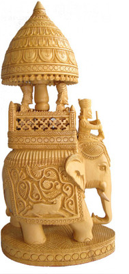 45% OFF on Haveli Arts Wooden Elephant Showpiece - 28 cm 45% OFF on Haveli Arts Wooden Elephant Showpiece - 28 cm