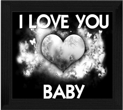 44% OFF on Ellicon B262 I Love You Baby Showpiece - 19.5 cm