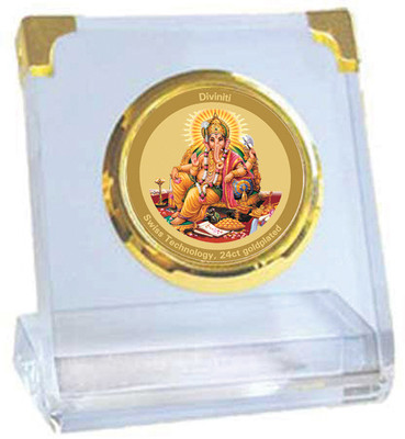 Diviniti Lord Ganesha Showpiece - 3.1 cm Diviniti Lord Ganesha Showpiece - 3.1 cm