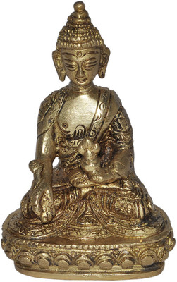 19% OFF on Prisha India Craft Sitting Medicine Buddha Sculpture Meditating Handmade Statue Showpiece - 10 cm 19% OFF on Prisha India Craft Sitting Medicine Buddha Sculpture Meditating Handmade Statue Showpiece - 10 cm