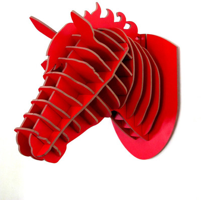 38% OFF on Panache Animal Head AH009-Red2 Showpiece - 80 cm