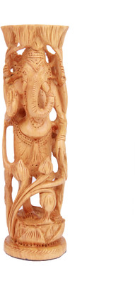 10% OFF on Adaa Whitewood - Statue of Ganesha Ajanta Showpiece - 15.748000000000001 cm 10% OFF on Adaa Whitewood - Statue of Ganesha Ajanta Showpiece - 15.748000000000001 cm