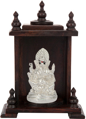 23% OFF on Siri Creations Ganesha idol Foil With Mantapa Showpiece - 12 cm 23% OFF on Siri Creations Ganesha idol Foil With Mantapa Showpiece - 12 cm