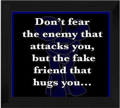 44% OFF on Ellicon B228 Best Friend Quotes Showpiece - 19.5 cm