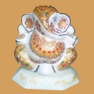 Diviniti Lord Ganesha Showpiece - 9 cm Diviniti Lord Ganesha Showpiece - 9 cm