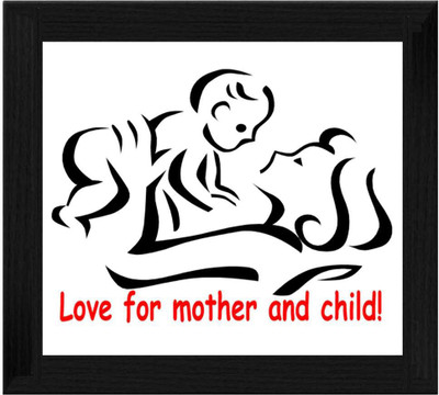 44% OFF on Ellicon B160 Love For Mother And Child Showpiece - 19.5 cm