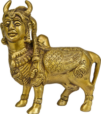 20% OFF on Exotic India Kamadhenu The Wish-Fulfilling Divine Cow Showpiece - 12.7 cm