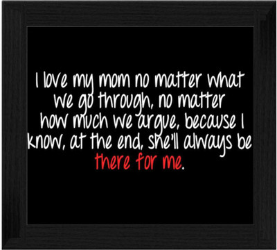 44% OFF on Ellicon B319 I Love My Mom Showpiece - 19.5 cm