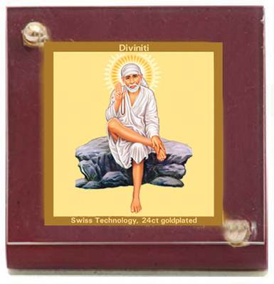 Diviniti Sai Baba Showpiece - 2.4 cm Diviniti Sai Baba Showpiece - 2.4 cm