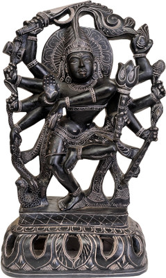 20% OFF on Exotic India Ten-Armed Dancing Shiva Showpiece - 34.29 cm