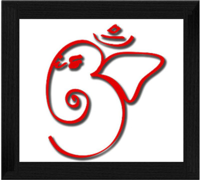 44% OFF on Ellicon B108 Om Ganesh Showpiece - 19.5 cm