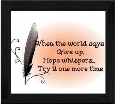 44% OFF on Ellicon B190 Life Quote Showpiece - 19.5 cm