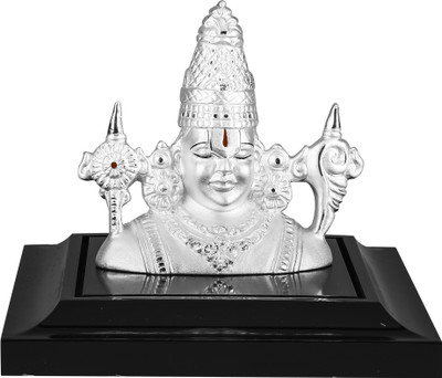 24% OFF on Krysaliis Vishnu Idol Showpiece - 10 cm Silver, Silver 24% OFF on Krysaliis Vishnu Idol Showpiece - 10 cm Silver, Silver