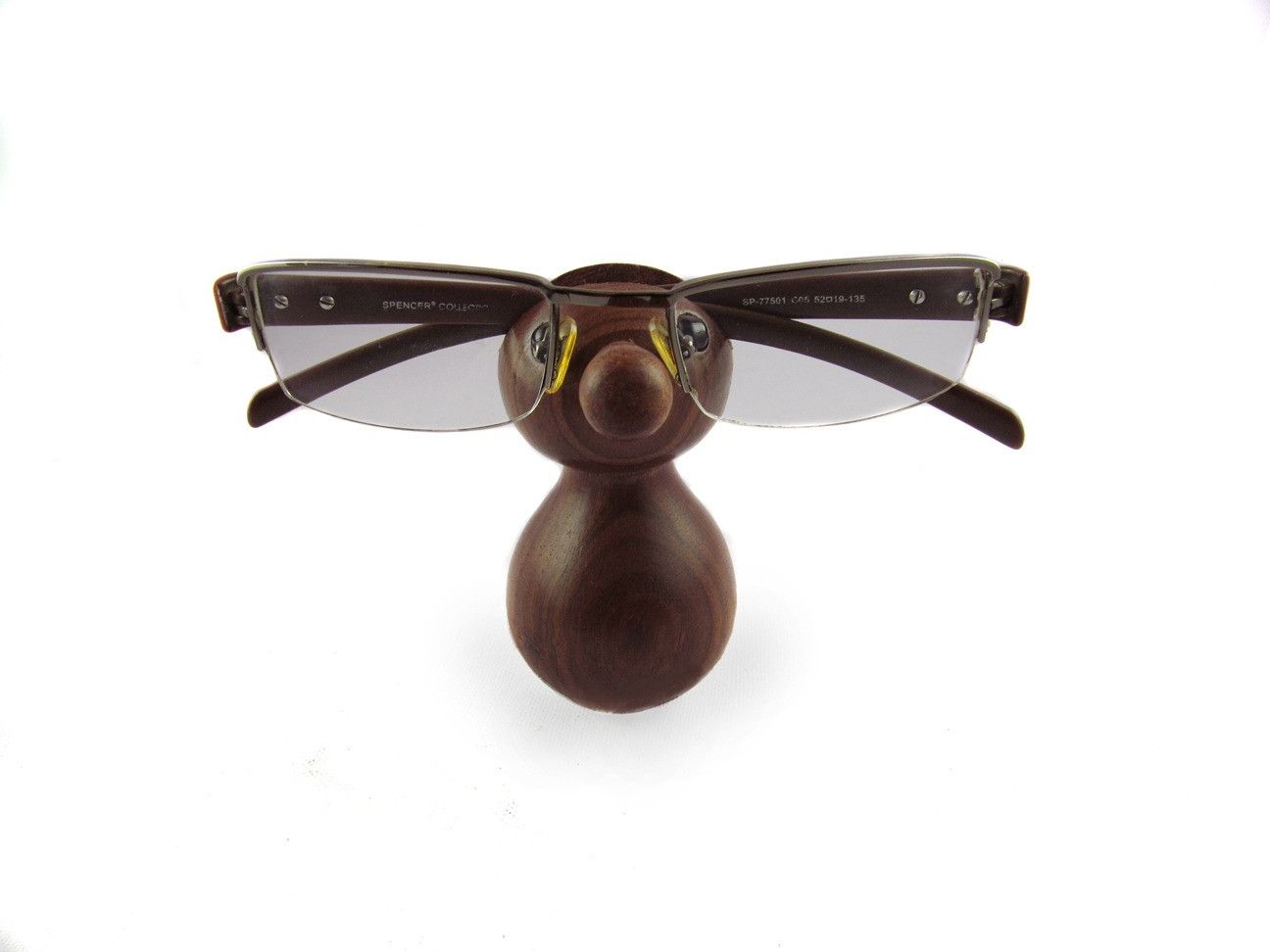 44% OFF on Pindia Funny Fancy & Beautiful Wooden Small Spectacle Stand Showpiece - 9 cm