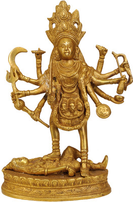 20% OFF on Exotic India Mother Goddess Kali Showpiece - 29.21 cm 20% OFF on Exotic India Mother Goddess Kali Showpiece - 29.21 cm