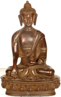20% OFF on Exotic India Fulfilling the Paramount Purpose of Buddhist Aesthetics Showpiece - 20.32 cm