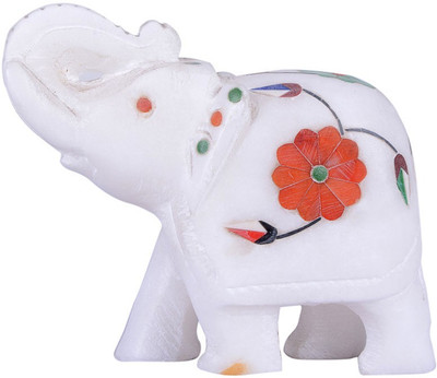 61% OFF on Anshul fashion Marble White Elephant Showpiece - 7.5 cm 61% OFF on Anshul fashion Marble White Elephant Showpiece - 7.5 cm