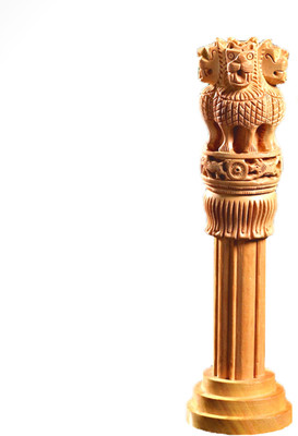 25% OFF on Aapno Rajasthan Emblem Of India Carved On Wood Showpiece - 5.08 cm 25% OFF on Aapno Rajasthan Emblem Of India Carved On Wood Showpiece - 5.08 cm