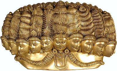 20% OFF on Exotic India A Peep into Ravana's Mind Showpiece - 16.51 cm