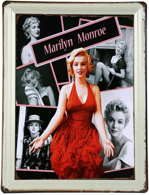 37% OFF on Cosmosgalaxy Monroe Wall Sign Showpiece - 40 cm 37% OFF on Cosmosgalaxy Monroe Wall Sign Showpiece - 40 cm