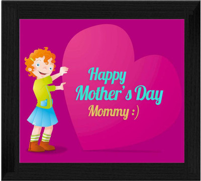 44% OFF on Ellicon B312 Happy Mothers Day Showpiece - 19.5 cm