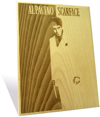 Engrave Scarface Plaque 12 Engrave Scarface Plaque 12