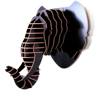 37% OFF on Panache Animal Head AH001-Brown Showpiece - 80 cm