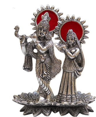 67% OFF on JaipurCrafts Radha Krishna On Lotus Showpiece - 15.24 cm 67% OFF on JaipurCrafts Radha Krishna On Lotus Showpiece - 15.24 cm
