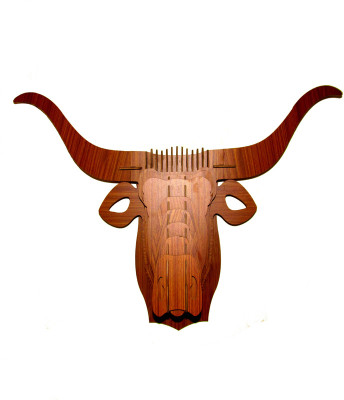 37% OFF on Panache Animal Head AH008-Orange Showpiece - 80 cm