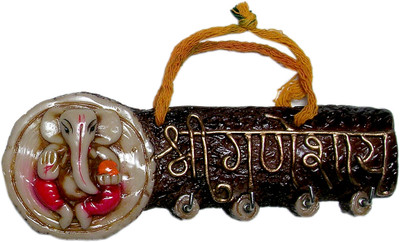 20% OFF on Megifting Shree Ganeshaya-Key Hanger Showpiece - 8 cm