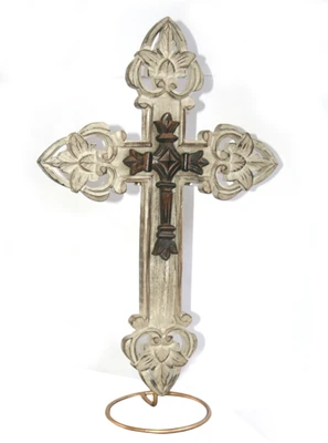 50% OFF on Inspired Livingg Vintage Table Cross Showpiece - 48.2 cm 50% OFF on Inspired Livingg Vintage Table Cross Showpiece - 48.2 cm