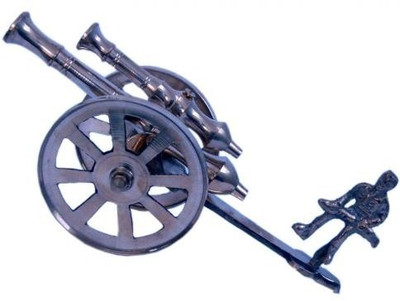 23% OFF on Shoppingatara Brass Rajasthani Canon Handicraft Home Decor Showpiece - 5 cm 23% OFF on Shoppingatara Brass Rajasthani Canon Handicraft Home Decor Showpiece - 5 cm