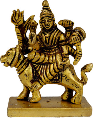 20% OFF on Exotic India Goddess Durga (Small Statue) Showpiece - 6.35 cm