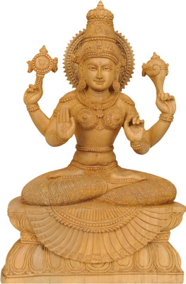 20% OFF on Exotic India Goddess Vaishnavi Holding Chakra and Conch (Goddess Lakshmi) Showpiece - 40.64 cm 20% OFF on Exotic India Goddess Vaishnavi Holding Chakra and Conch (Goddess Lakshmi) Showpiece - 40.64 cm